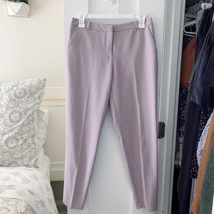 Light Pink / Mauve Tailored Cigarette Trousers